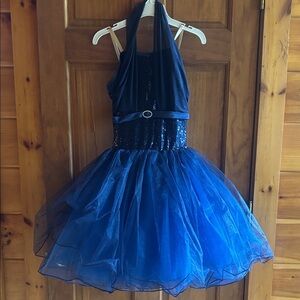 Women’s Blue Sequin Tutu Ballet tutu